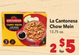 Vallarta Supermarkets La Cantonesa Chow Mein offer