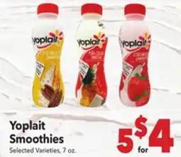 Vallarta Supermarkets Yoplait Smoothies offer