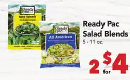 Vallarta Supermarkets Ready Pac Salad Blends offer