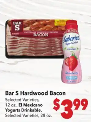 Vallarta Supermarkets Bar S Hardwood Bacon offer