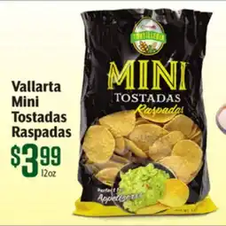 Vallarta Supermarkets Vallarta TOSTADAS Mini Raspadas offer