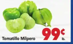 Vallarta Supermarkets Tomatillo Milpero offer