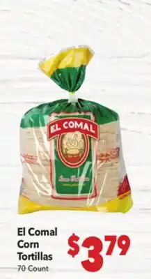 Vallarta Supermarkets El Comal Corn Tortillas offer