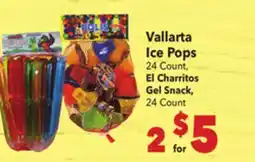 Vallarta Supermarkets Vallarta Ice Pops offer