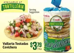 Vallarta Supermarkets Vallarta Tostadas Cevichera offer