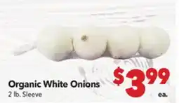 Vallarta Supermarkets Organic White Onions offer