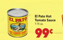 Vallarta Supermarkets El Pato Hot Tomato Sauce offer
