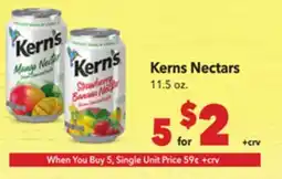Vallarta Supermarkets Kerns Nectars offer