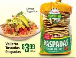 Vallarta Supermarkets Vallarta RASPADAS Tostadas offer