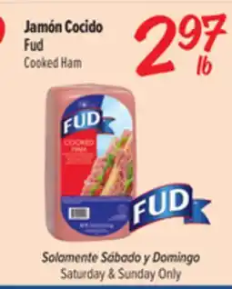 El Super Fresh Fud Cooked Ham offer