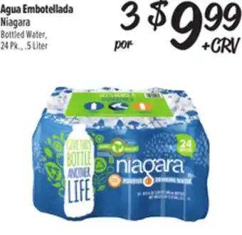 El Super Fresh Niagara Bottled Water offer