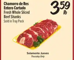 El Super Fresh Fresh Whole Sliced Beef Shanks offer