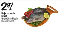 El Super Fresh Whole Clean Tilapia offer