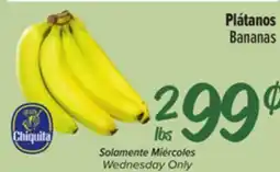 El Super Fresh Bananas offer