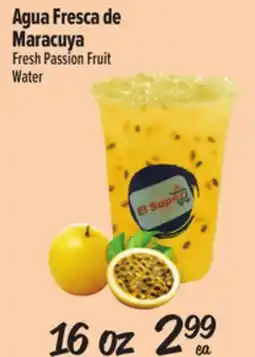 El Super Fresh Fresh Passion Fruit Water offer