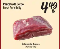 El Super Fresh Fresh Pork Belly offer
