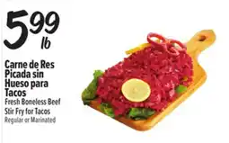 El Super Fresh Fresh Boneless Beef Stir Fry for Tacos offer