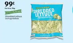 Aldi Shredded Lettuce offer