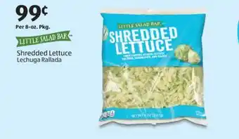Aldi Shredded Lettuce offer