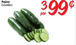 El Super Fresh Cucumbers offer