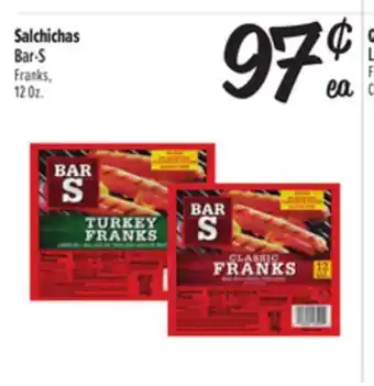 El Super Fresh Bar-S Franks offer