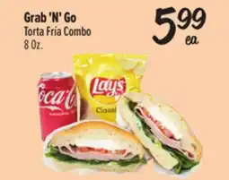 El Super Fresh Grab 'N' Go Torta Fría Combo offer