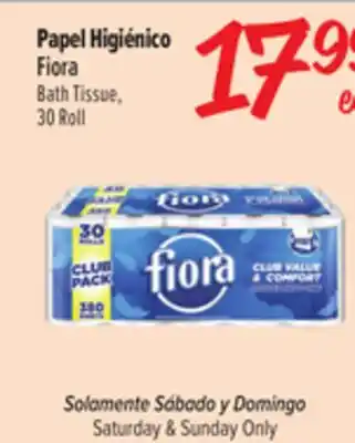 El Super Fresh Fiora Bath Tissue offer