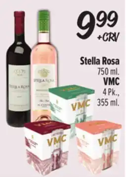 El Super Stella Rosa 750ml., VMC 4Pk.,355ml offer