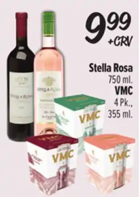 El Super Stella Rosa 750ml., VMC 4Pk.,355ml offer