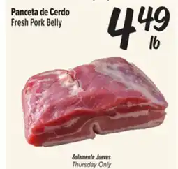 El Super Fresh Pork Belly offer