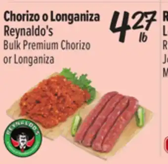 El Super Bulk Premium Chorizo or Longaniza offer
