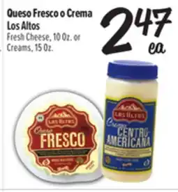 El Super Fresh Cheese, 10 Oz. or Creams, 15Oz offer