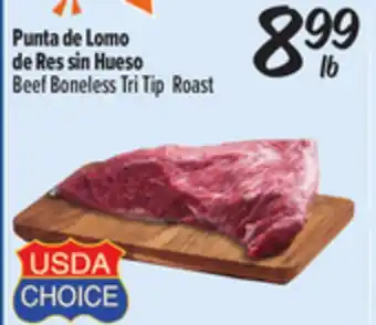 El Super Beef Boneless Tri Tip Roast offer