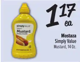 El Super Simply Value Mustard offer