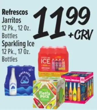 El Super Jarritos 12 Pk., 12 Oz. Bottles Sparkling Ice 12 Pk., 17 Oz. Bottles offer