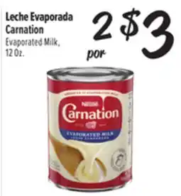 El Super Carnation Evaporated Milk offer