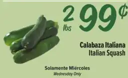 El Super Italian Squash offer