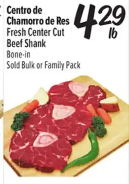 El Super Fresh Center Cut Beef Shank offer