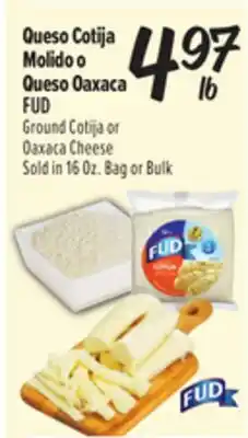 El Super Ground Cotija or Oaxaca Cheese offer
