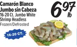 El Super 16-20Ct. Jumbo White Shrimp Headless offer