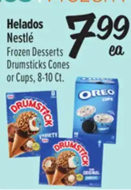 El Super Nestlé Frozen Desserts Drumsticks Conesor Cups offer