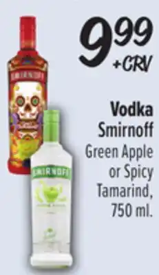 El Super Smirnoff Green Apple or Spicy Tamarind offer