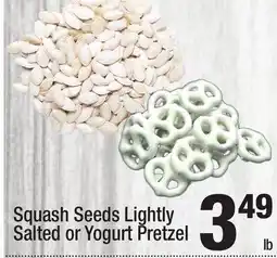 Super King Markets Squash Seeds Lightly Salted or Yogurt Pretzel offer