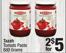 Super King Markets Tazah Tomato Paste offer