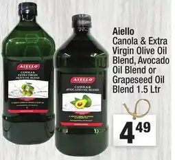 Super King Markets Aiello Canola & Extra Virgin Olive Oil Blend, Avocado Oil Blend or Grapeseed Oil Blend offer