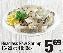 Super King Markets Headless Raw Shrimp offer