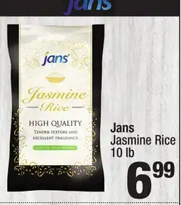 Super King Markets Jans Jasmine Rice offer