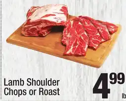 Super King Markets Lamb Shoulder Chops or Roast offer