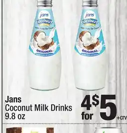 Super King Markets Jans Coconut Milk Drinks offer