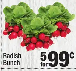 Super King Markets Radish Bunch offer